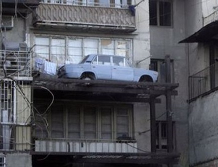 Хранение авто на балконе